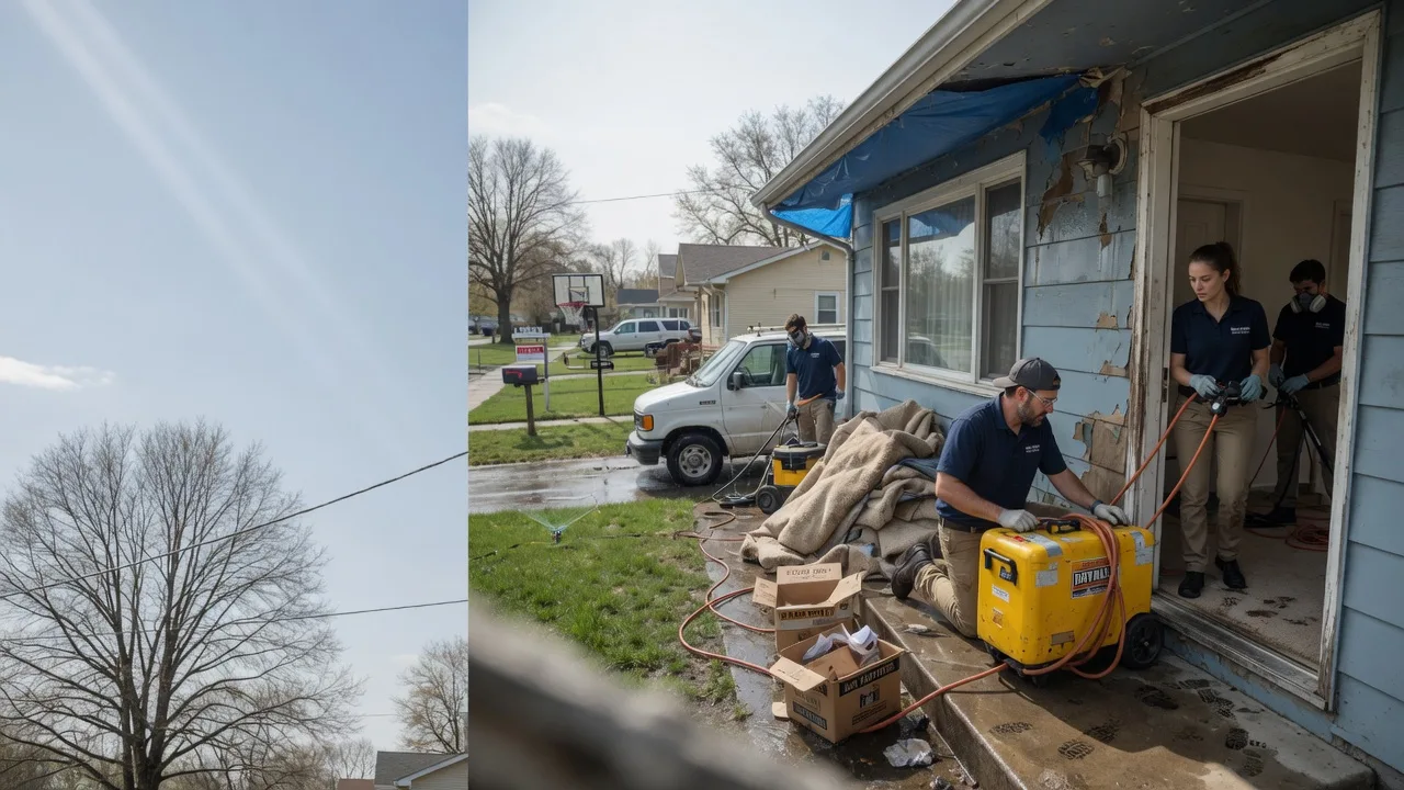 Basement Flood Cleanup in Blackburn, MO near me